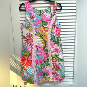Lilly Pulitzer X Target 20th Anniversary Nosy Posy Pink Shift Dress, 12